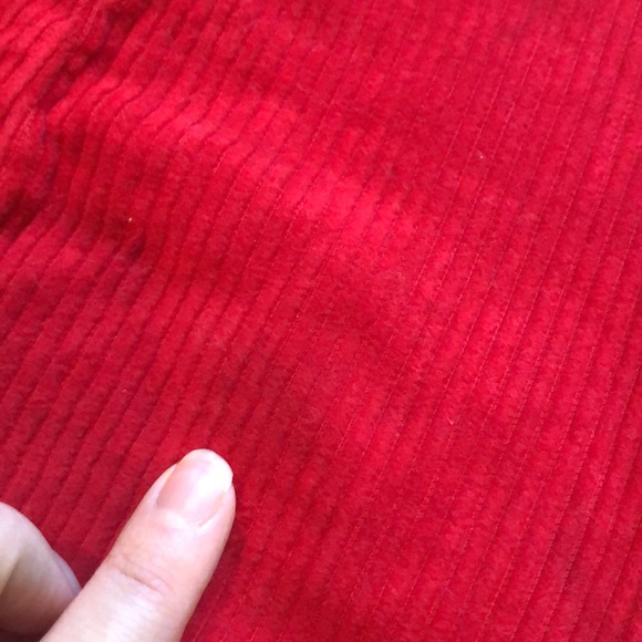Vintage Red Corduroy Dog Jacket - XS - Picture 4 of 9